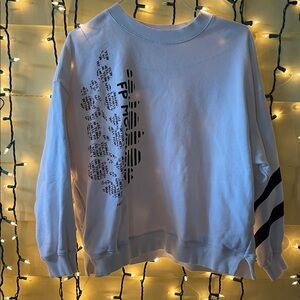 White Sweatshirt free people